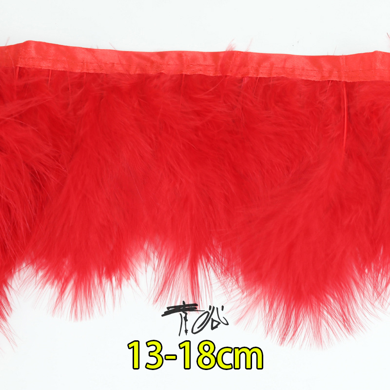 Fábrica directa pequeña serie de plumas rojas DIY accesorios accesorios de artesanía ropa accesorios escenario plumas