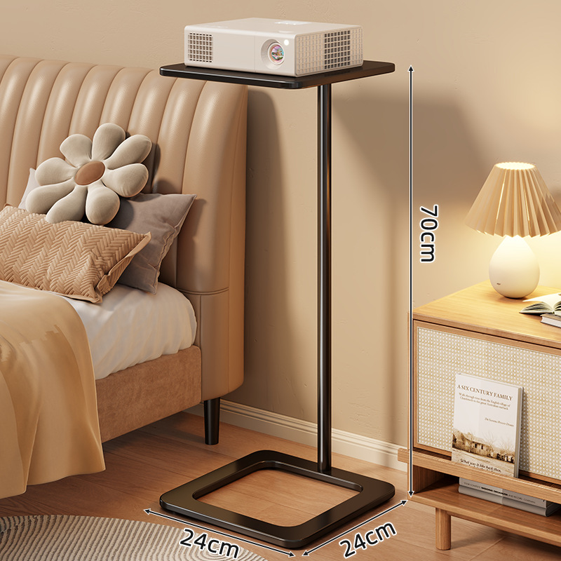 Estante Soporte para Proyector de Metal Sin Perforación para Cabecera de Cama