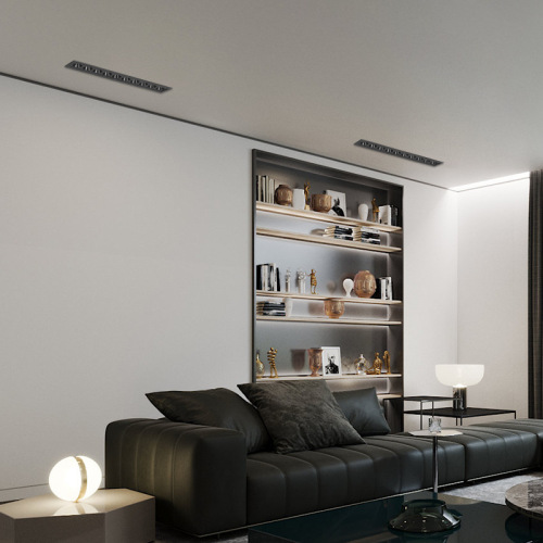 Embedded line light grille light living room long strip spotlight LED linear light home aisle high CRI