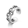 Mushang's new animal ring alloy is old opening, rhythm of European and American personality punk wind joint ring MS812