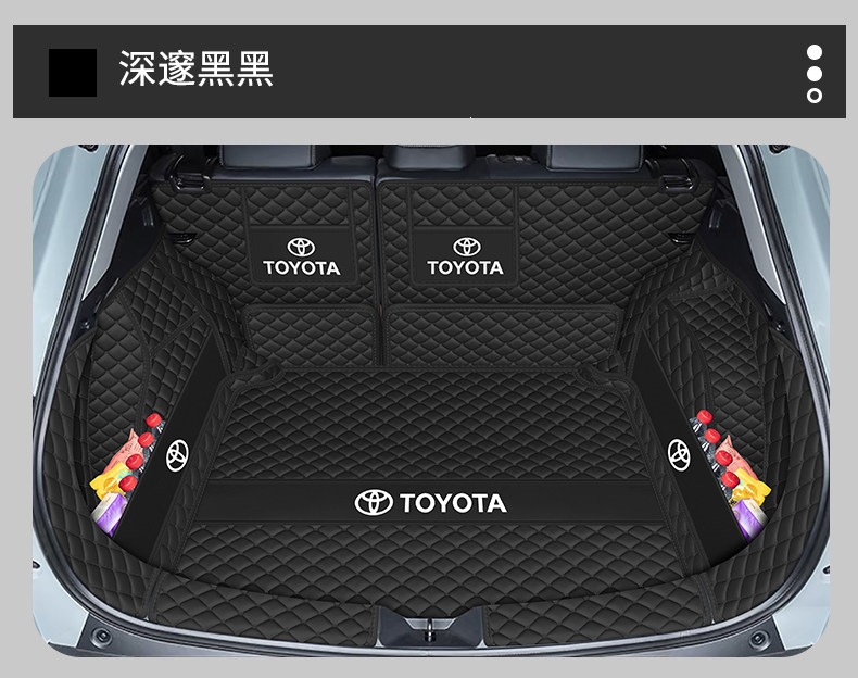 2024 Toyota Frontlander trunk mat full coverage 23 Frontlander hybrid car trunk mat modification