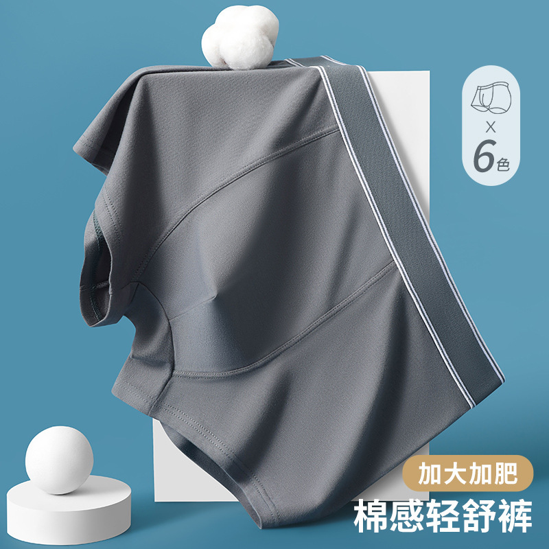 80 Count Modal Men's Underwear Antibacterial Crotch Cotton Spring 2025 New Men's Style Boys Couple Large Size Shorts