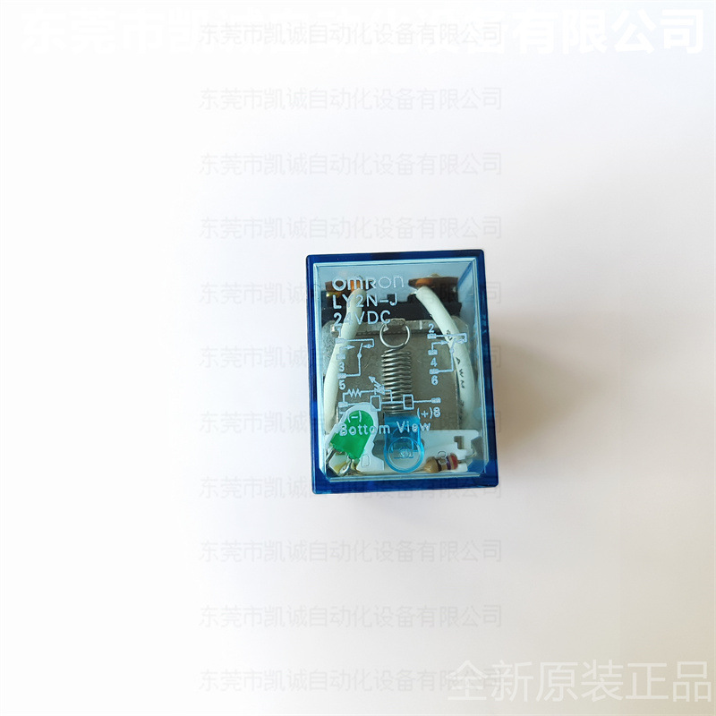 LY2N-J DC24 有库存现货欧姆龙一般通用继电器2C/O带灯