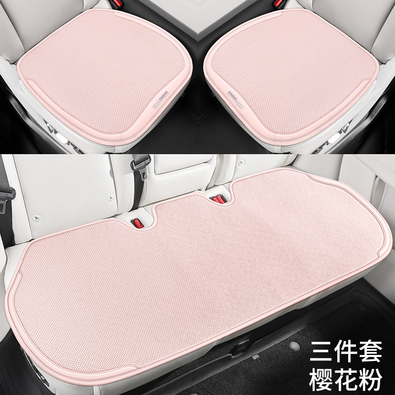 Cushion Cotton Linen – Universal Other vehicle seats - petal-pink
