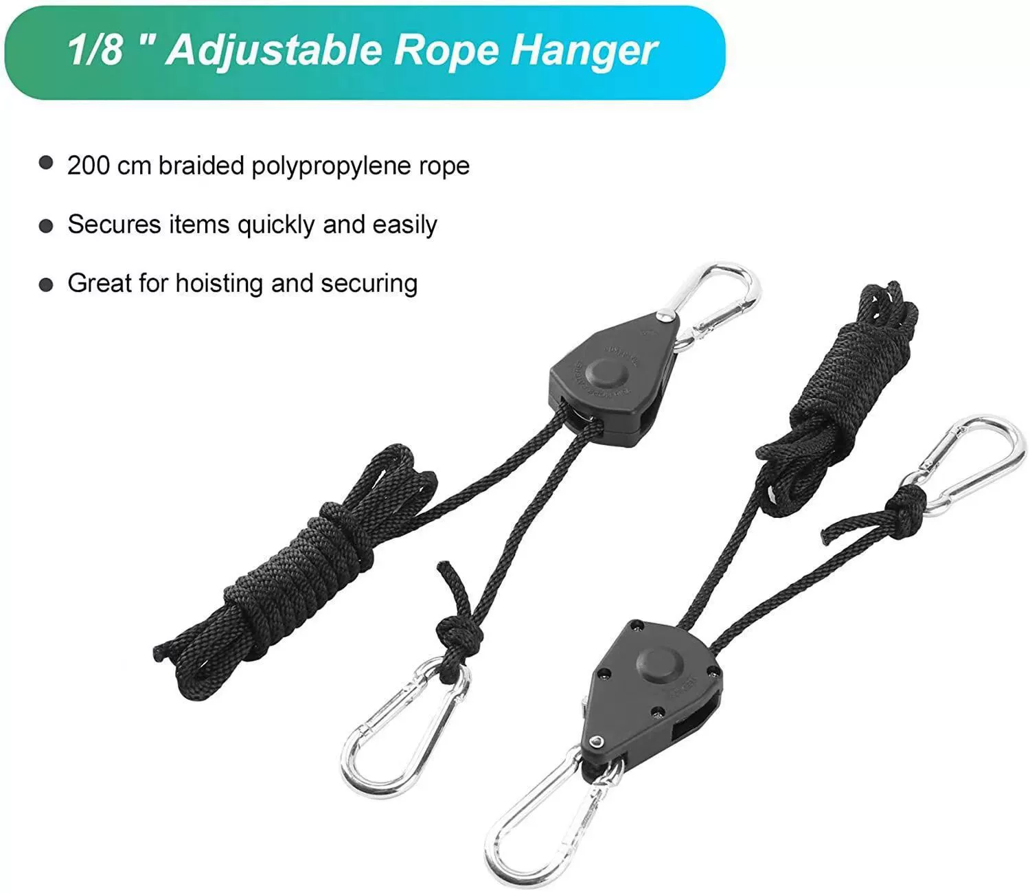 1/8 дюйма шкив подъемный трос Регулируемый подъемный трос Завод Легкий подъемный трос палатка фиксированный трос (2 м-5 м)