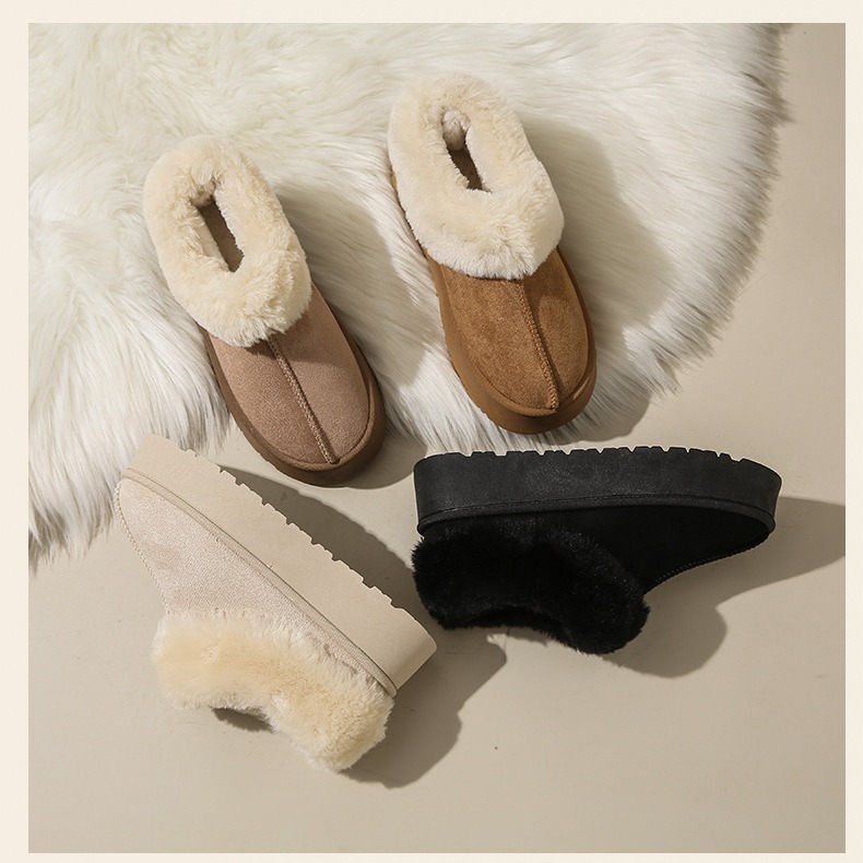 2025年新作 レディース スノーブーツ 冬用 裏起毛 厚底 滑り止め 暖かい ダブルコットンシューズ 東北地方向け