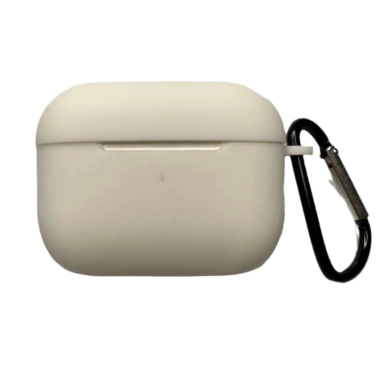 Силиконовый защитный чехол для Apple AirPods (1/2/3, Pro, Pro 2), цветной, с карабином/без карабина