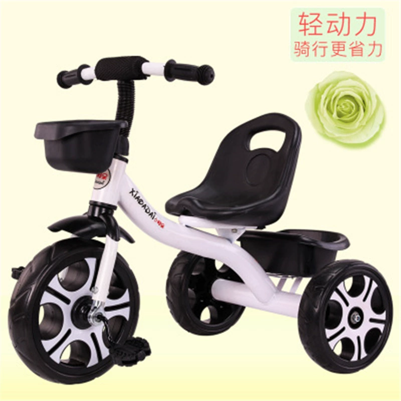 Children's three-wheeled bike, foldable walk stroller, 6 years