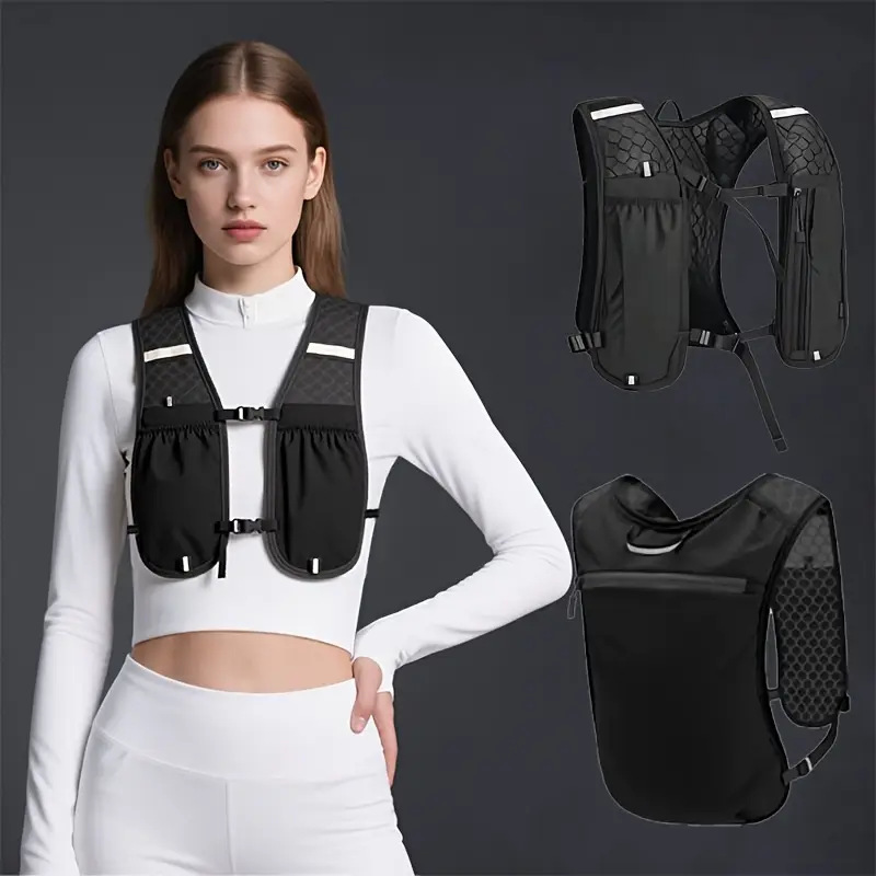 Outdoor Mountaineering Backpack Cross-Border Outdoor Cycling Bag Cross-Country Running Hiking Backpack Travel Bag Vest Vest