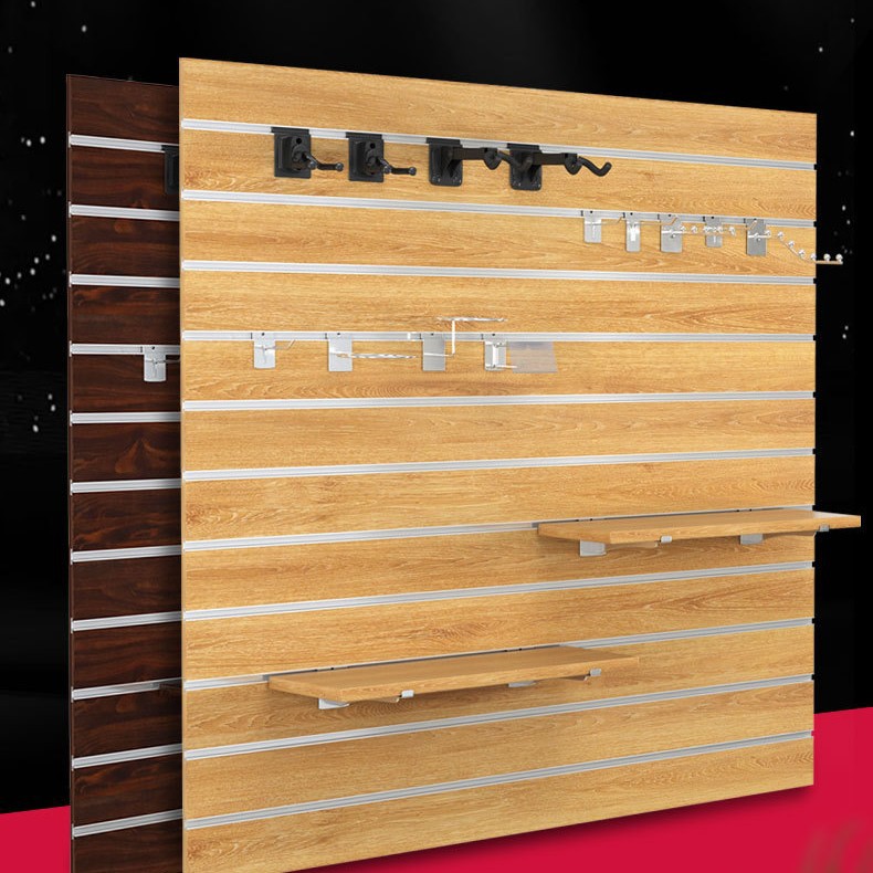 Joyas universales Tablero colgante Tablero de ranura Soporte de exhibición Piano Instrumentos musicales Guitarra Pared Accesorios para teléfonos móviles Papelería Decoración de supermercado Tablero de foso