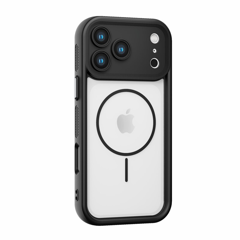 适用iPhone17Air手机壳磁吸细圈肤感磨砂边框散热苹果16保护套15|undefined