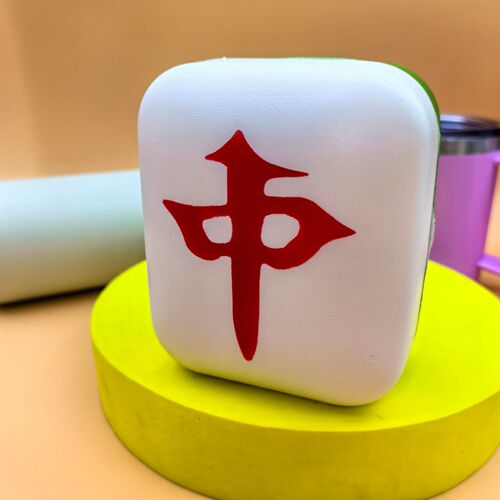 Dice pinch fun slow rebound large sieve decompression artifact decompression vent creative mahjong toy desktop ornaments