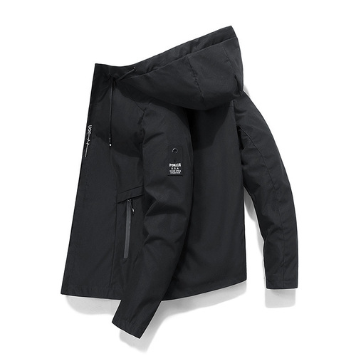 Spring and Autumn Season Running Volume Best Selling Fashion Trend Comfy Casual Jacket Thin Outdoor Travel Windproof Outerwear for Men