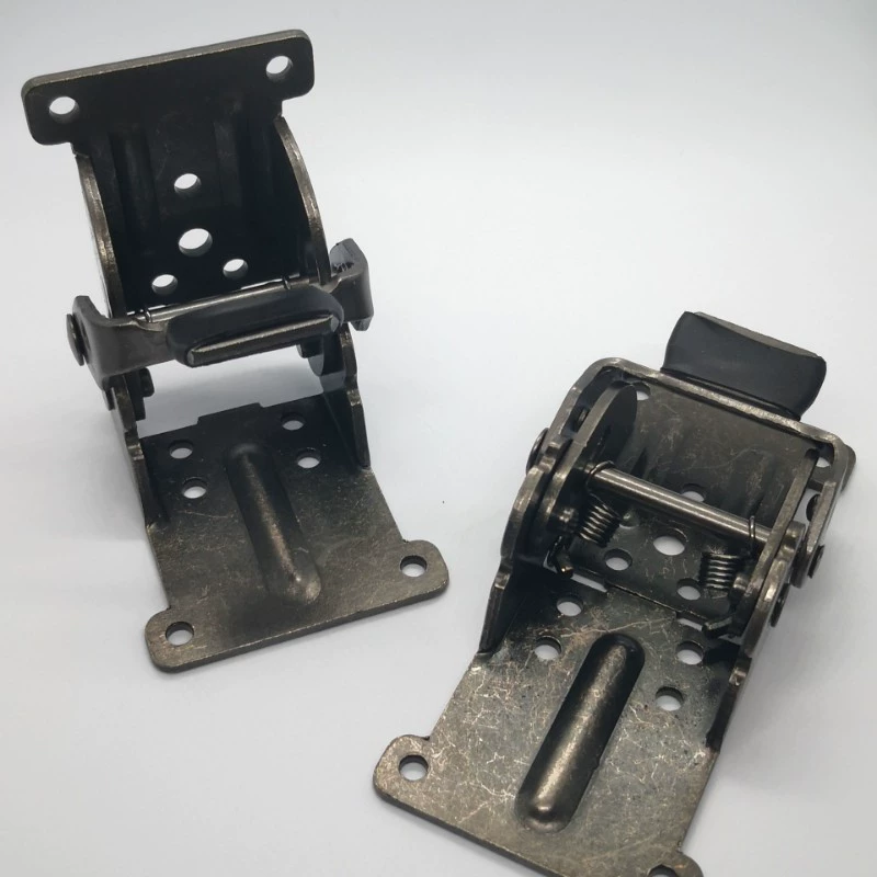 Coffee Table Folding Hinge - Invisible Furniture Hardware, 90° Self-Locking, MingZhan