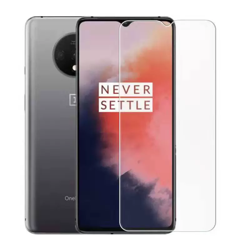 Защитная пленка из закаленного стекла совместима с OnePlus 7T 1+7 ударопрочная —HD защитная пленка, антиблик