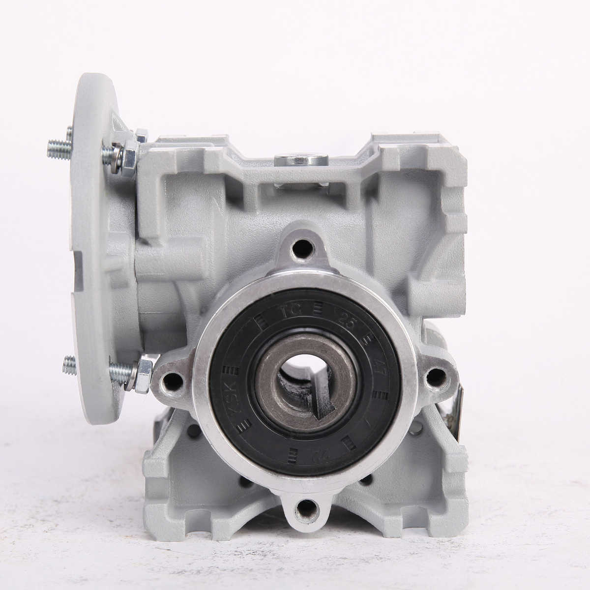 大邦新款铝壳涡轮蜗杆减速机NMRVV孔入12-2锡青铜涡轮减速机