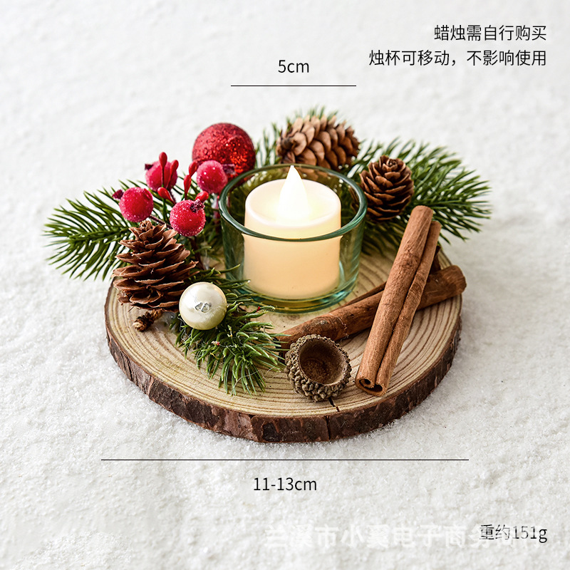 桂皮红果(不含蜡烛 杯子可动