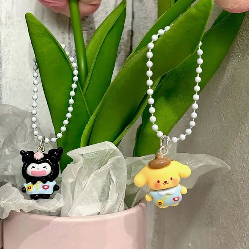594 Little Red Book Kindergarten Sanrio Key Chain Pendant Ins Cute Cartoon Bag Girlfriend Gift