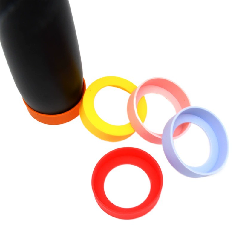 В наличии силиконовая изоляционная втулка чашки Нескользящая теплоизоляция Чашка силиконовая защитная втулка подставка 60 мм 65 мм 70 мм 75 мм