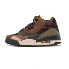 纯原AJ3爆裂纹复古篮球鞋乔三藤原浩潮流运动鞋独立白墨西哥球鞋