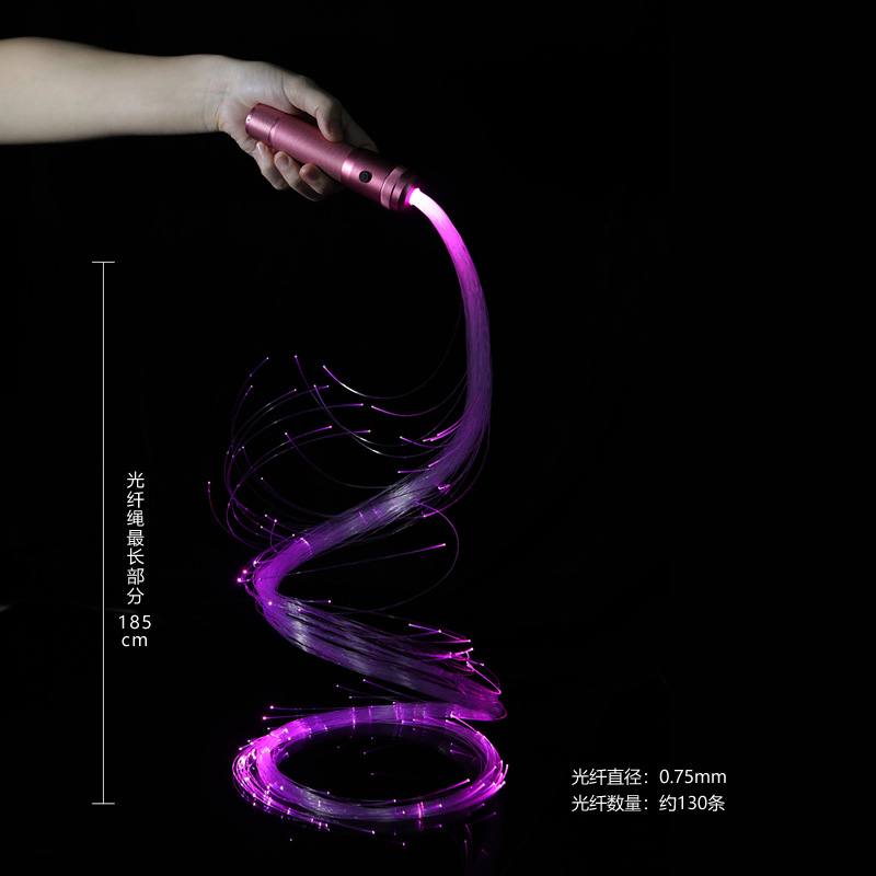 Dance Whip LED Fiber Optic Whip �ſ�7��USB�����˷��������