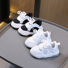 童鞋秋季新款儿童运动鞋小童休闲板鞋女宝宝面包鞋男童校园小白鞋