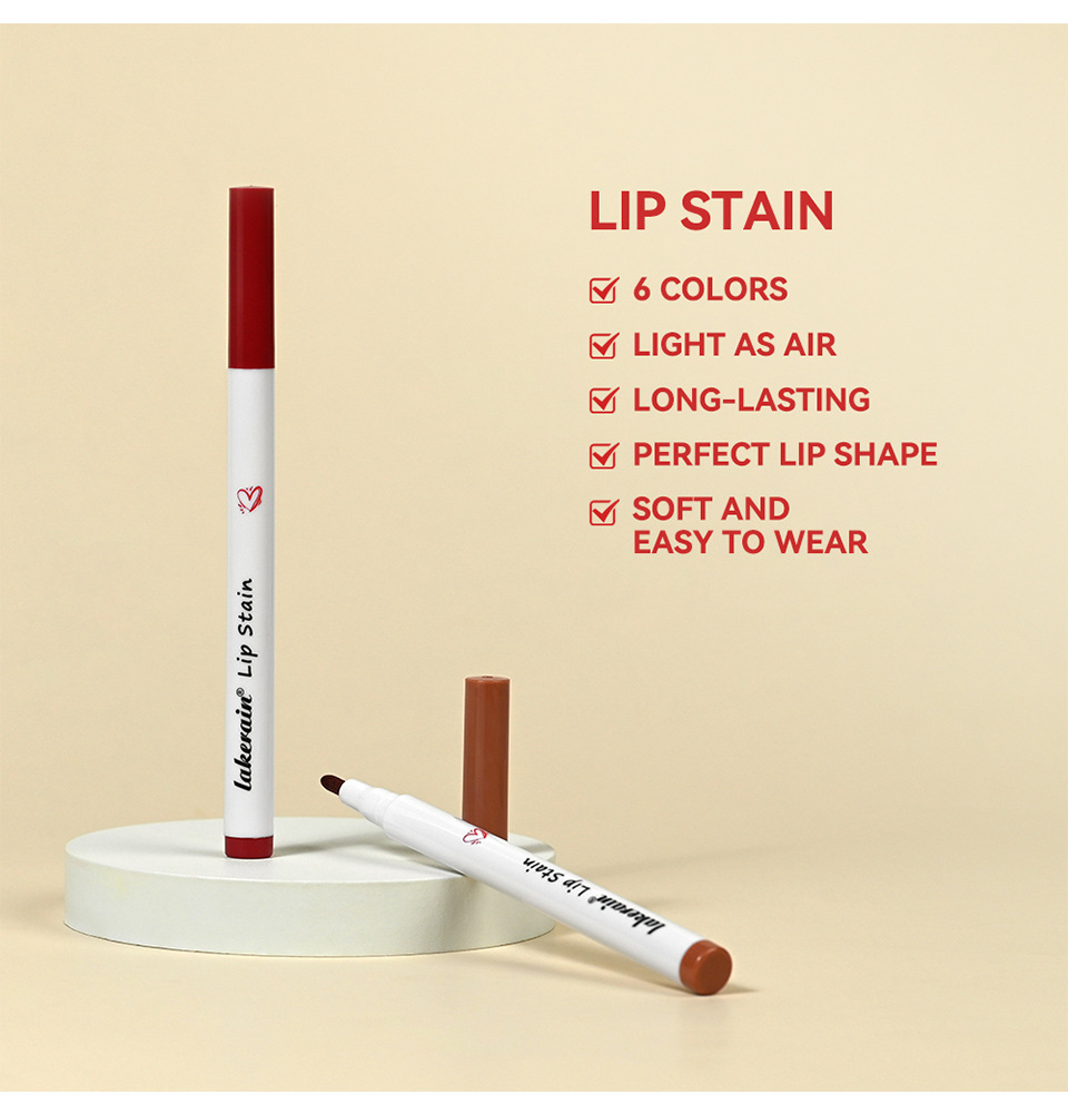 lakerain lip liner pen matte, not easy to stick to the cup, smooth lip liner pen Application Scenario