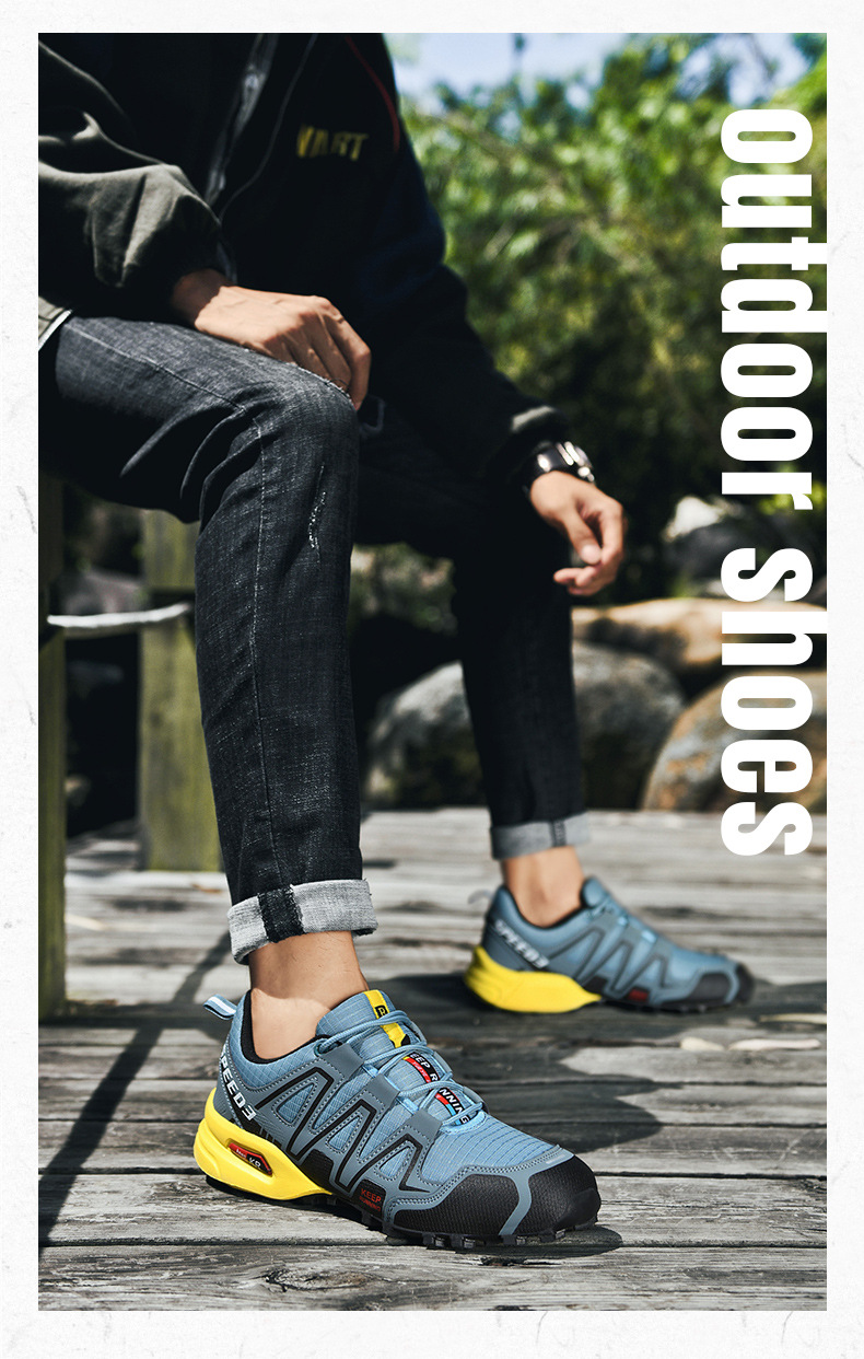 Scarpe sportive casual da uomo e invernali da uomo, da viaggio, traspiranti, Solomon, per escursioni all'aria aperta, king size_voghion.com