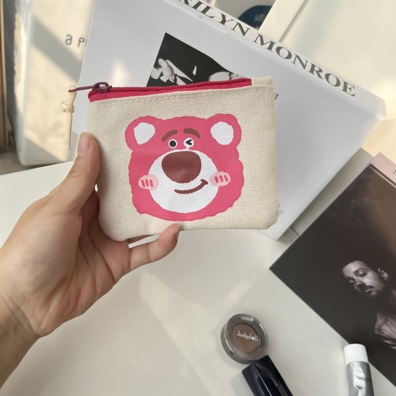 딸기곰 수납 파우치
