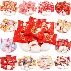 阿q熊夾心棉花糖軟糖 徐福記糖果不二家網紅爆漿棉花糖喜糖批發