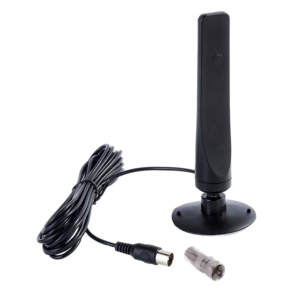 Популярная европейская и американская HDTV-антенна для трансграничной электронной коммерции, мини-антенна для цифрового телевидения высокой четкости DVB-T2 для внутреннего использования