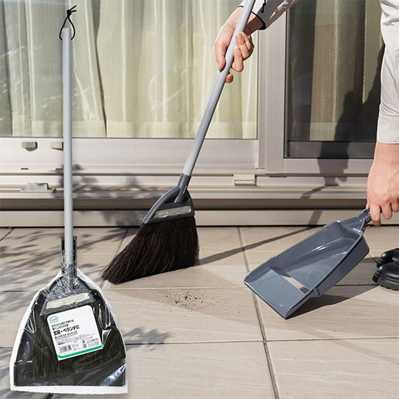 Japanese Broom Kit Broom Dustpan Combination Household Gap Ash Sweeping Artifact Magic Lazy Broom suit New Style
