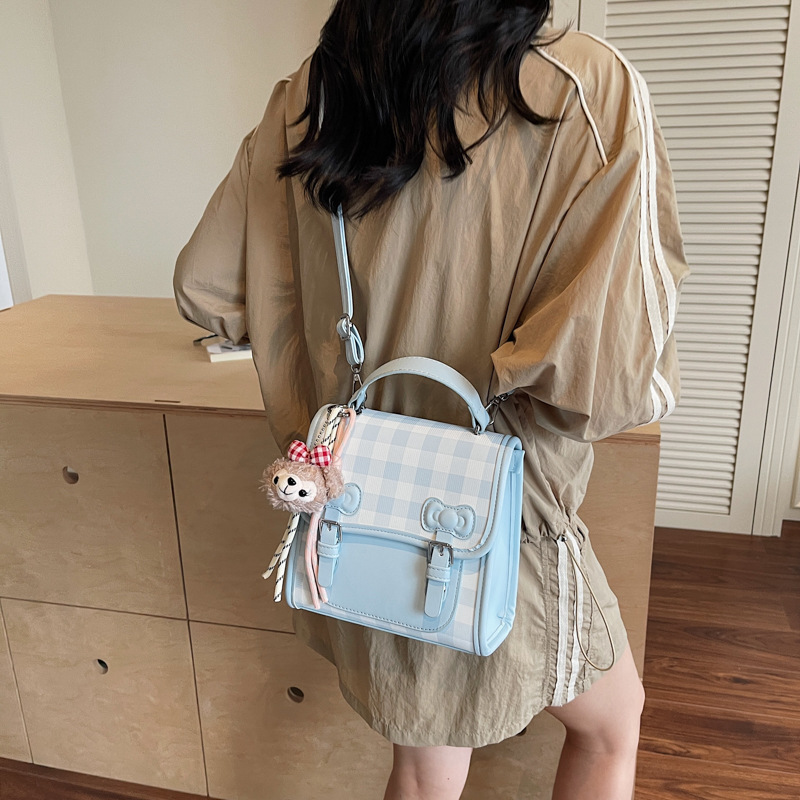Bolsa de viento de la universidad para mujeres nuevas mochilas casuales coreanas, bolsas de hombro de mano, bolsas de mochila de gran capacidad para chicas lindas diarias image 5