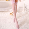 Pink lace stockings