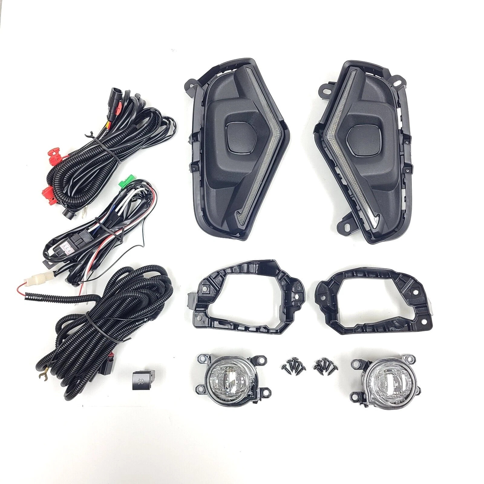 Suitable for 2019~2025 Toyota Rav4 Daytime Running Lights, Headlights, Rav4 Fog Lights, Streamer Headlights, Rav 4