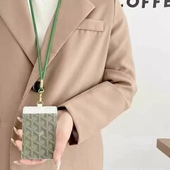 大牌狗牙工作证卡套身份证卡夹挂绳挂脖卡包证件包学生证男女适用