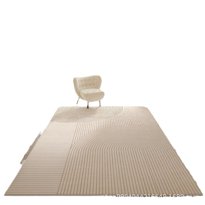 クロスボーダーリビングルームカーペットクリームスタイル汚れにくくお手入れが簡単なフロアマットリビングルームハイエンドホーム滑り止めマット天津カーペット