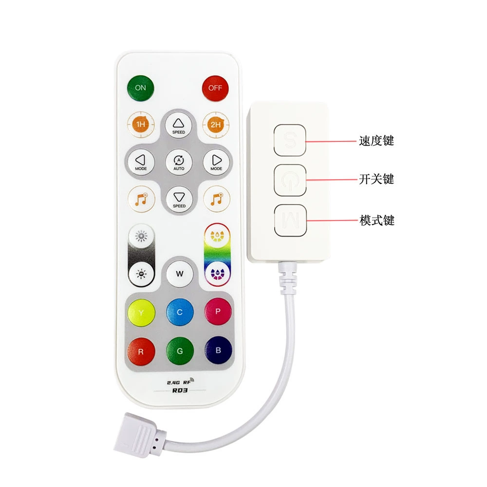 SP54BE Фантазия Цвет RGB+1CH PWM Монохромный Bluetooth Музыкальный LED Контроллер