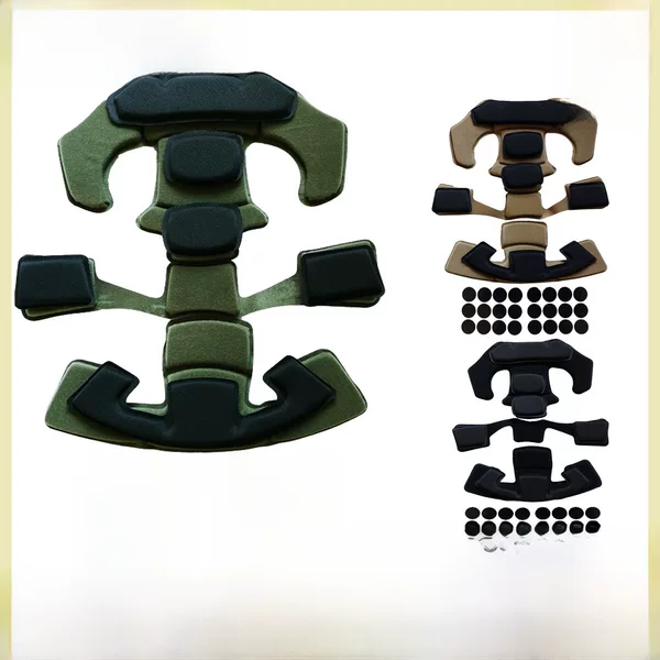 Wendy Helmet Lining Memory Foam Pad Fast Tactical Helmet Lining Shock-Absorbing Foam Pad in Stock
