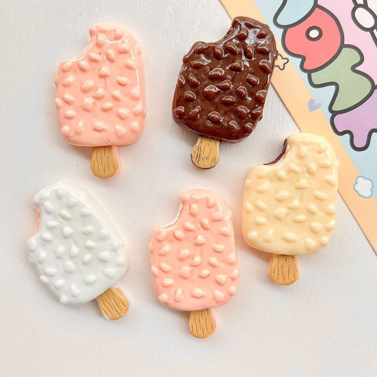 아이스크림 머리핀