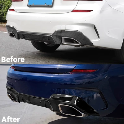 new 3 Series M340 square: Exhaust pipe