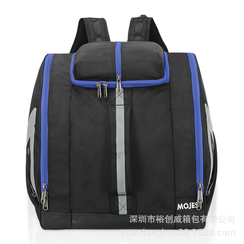 블랙 & 블루 지퍼