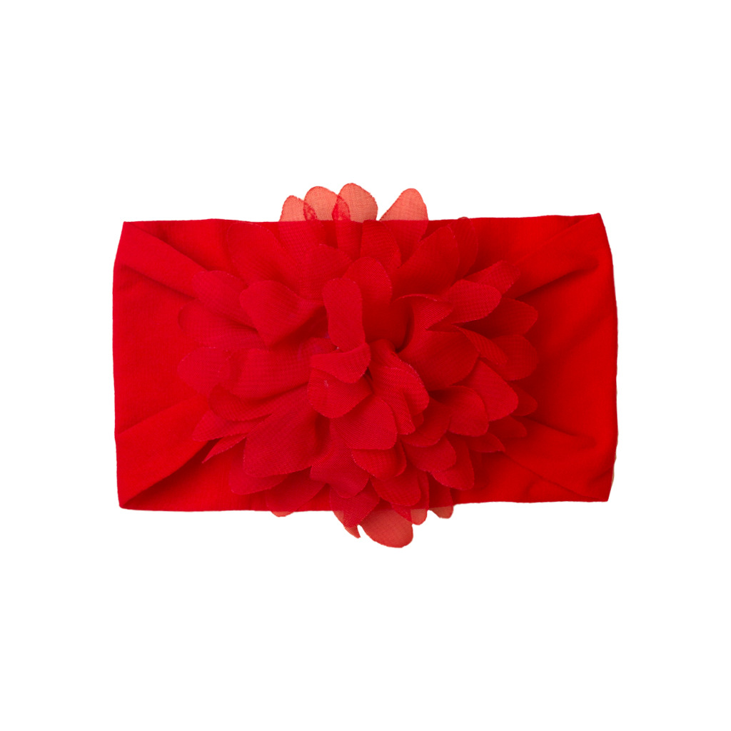 Europa y América nueva banda de pelo del bebé pañuelo de nylon femenino de los niños creativos tocado ancho lindo princesa bebé suministros