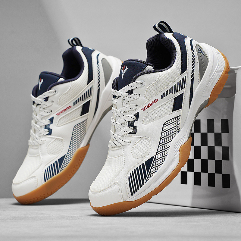 Nuevos zapatos de bádminton especiales transfronterizos, zapatos de entrenamiento de tenis, zapatos de tenis de mesa para estudiantes masculinos y femeninos