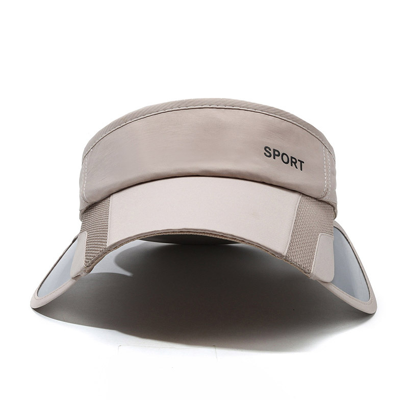 Visor Outdoor Sports Marathon Bescherming Unisex Casual Zonnehoed Rekbare Randloze Baseballpet_voghion.com
