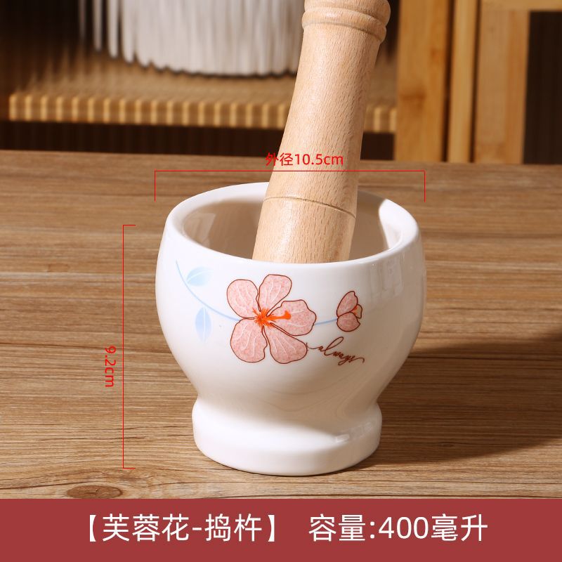 レトロな厚みのあるガーリックミル、蓋付き手押しガーリックミル、蓋付き業務用ガーリックミル、磁器ガーリックミル|undefined