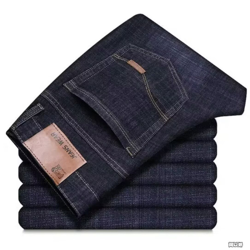 Aliexpress Popular Jeans Men's Straight-Leg Loose Large Size Work Warm Fleece-Lined Outdoor Cold-Proof Casual Pants Aliexpress Popular Jeans Men's Straight-Leg Loose Large Size Work Warm Fleece-Lined Outdoor Cold-Proof Casual Pants
