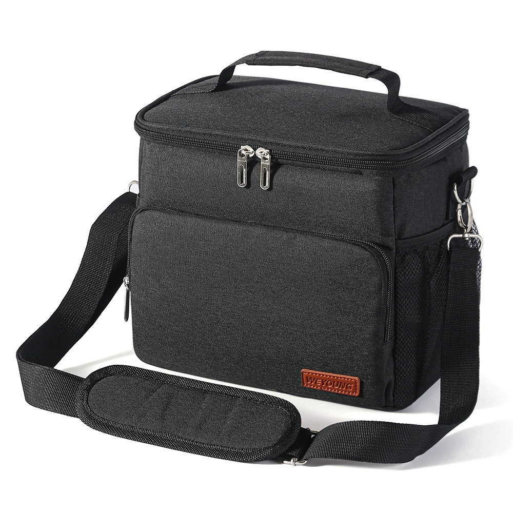 Capacious thermos, lunch box, bag, oxford cloth, increased thickness
