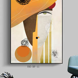 无框画照片海报动漫图片个人写真打印无框装饰画来图挂画喷绘油画