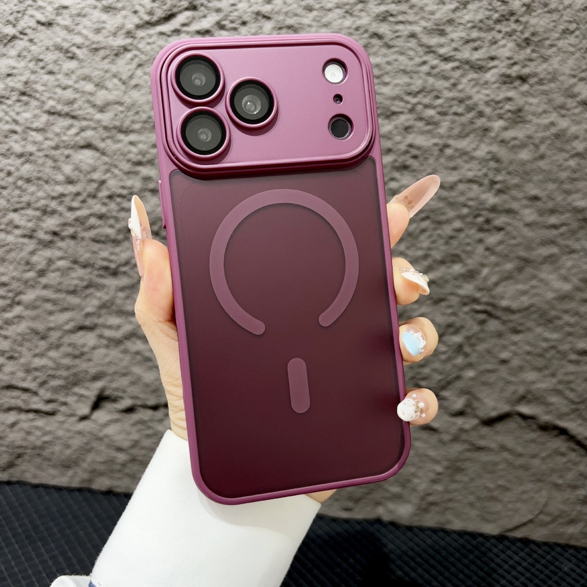 Funda Magnética para Celular para iPhone 17 / 18 Pro, PC, Mate, Anticaídas